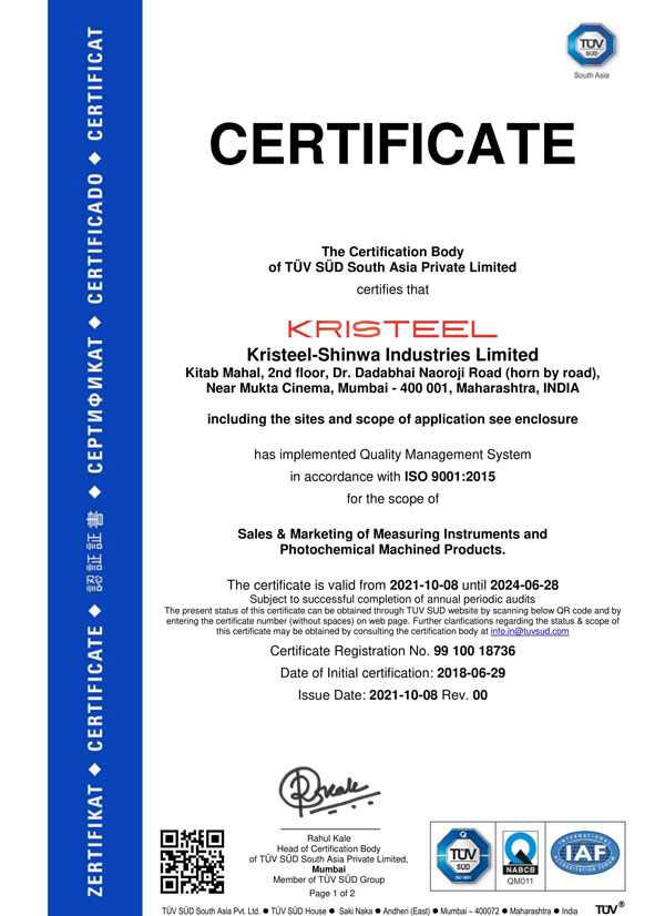 KRISTEEL ISO Certificate website copy 3