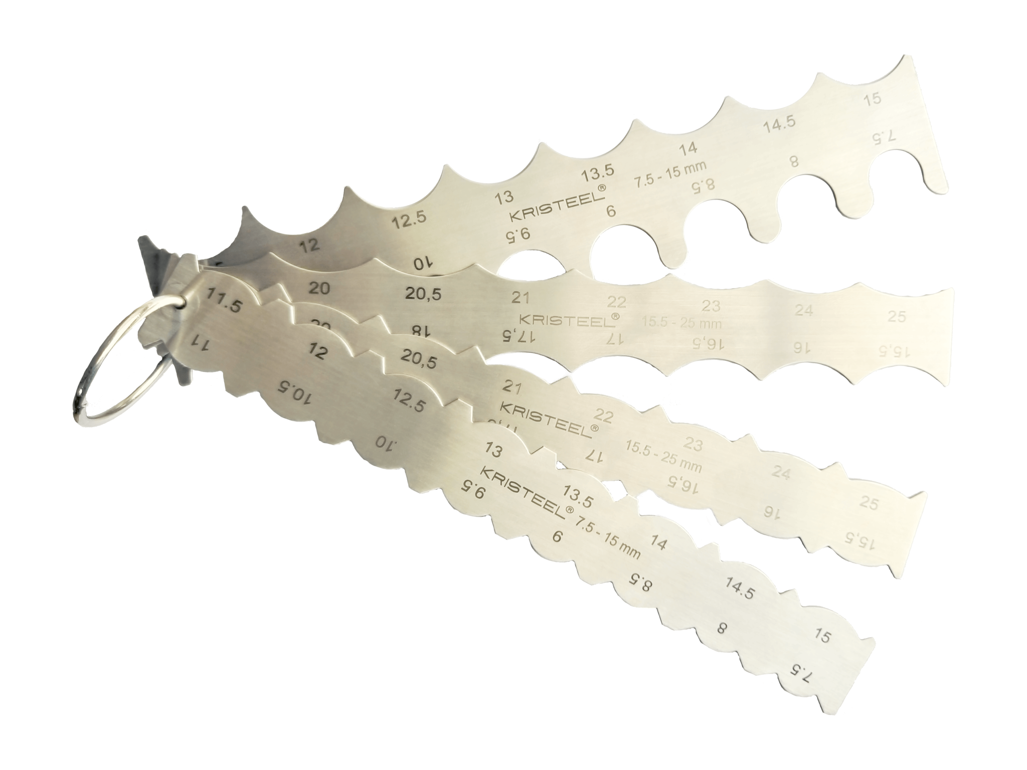 Radius Gauge Leaf Type Measuring Instruments Kristeel