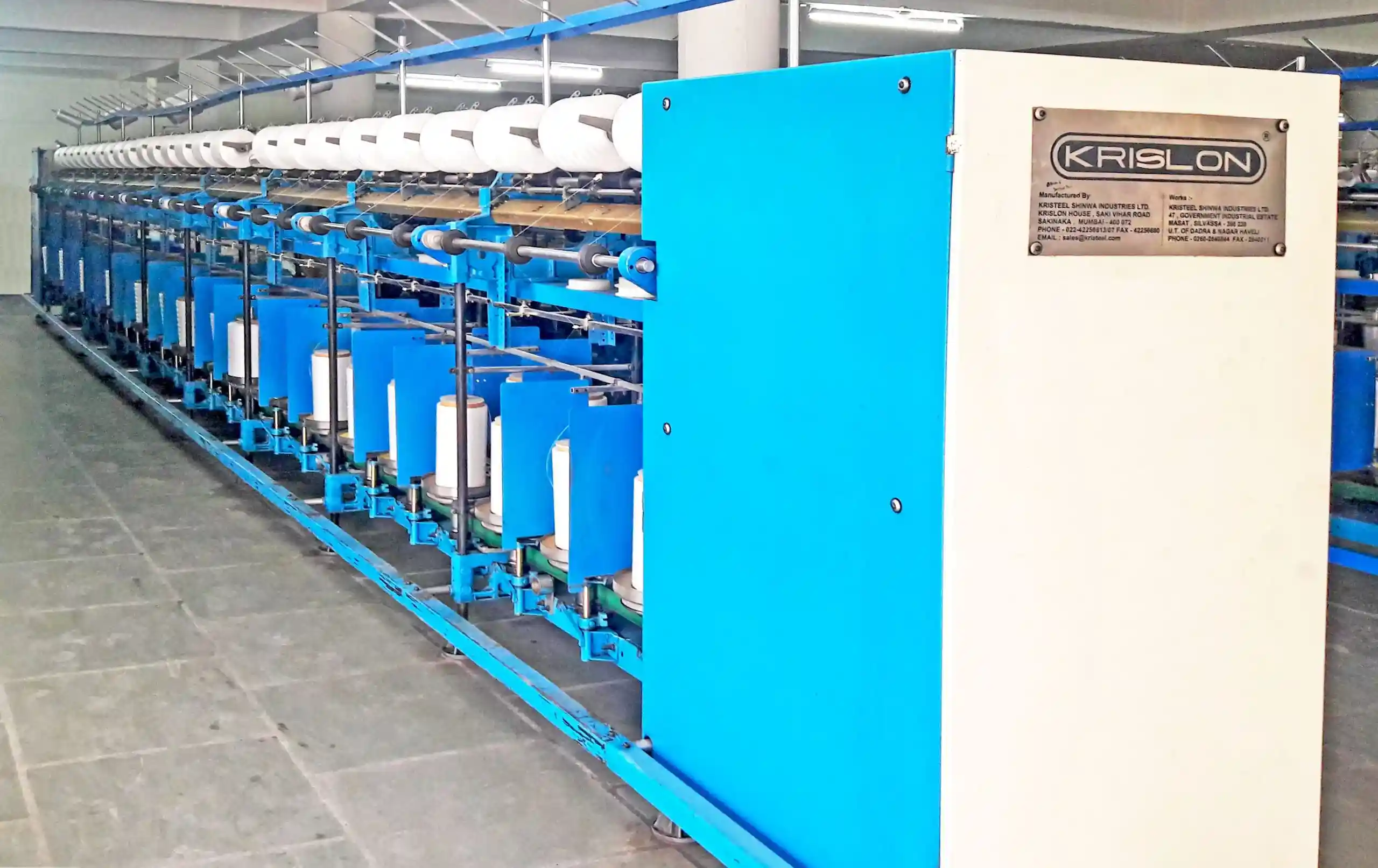 Industrial Yarn Twisting machine Krislon Industrial Yarn Twisting machine Krislon