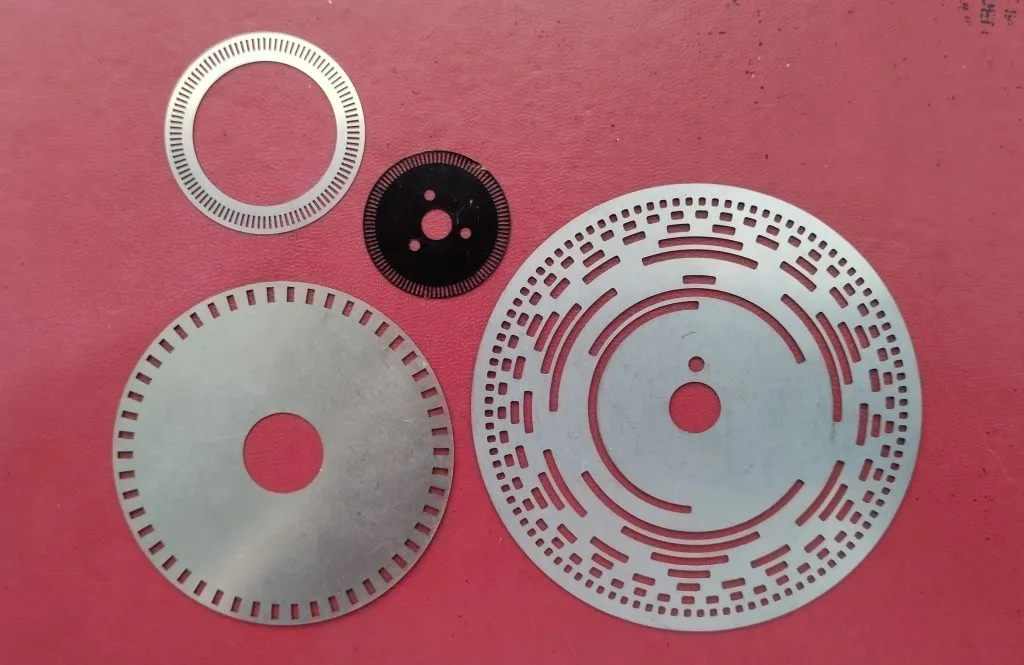 Encoder components manufactured by Kristeel